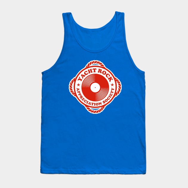 Yacht Rock Appreciation Society 1 Tank Top by PopCultureShirts